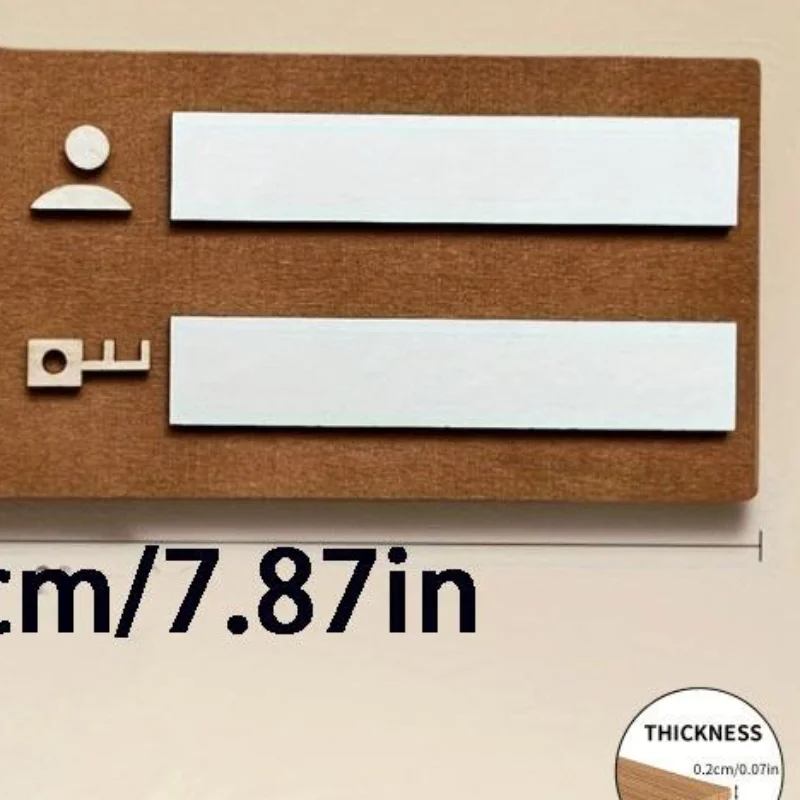 2D Wooden WiFi Password Display Sign With Erasable Board And Rustic Look Perfect For Home Office Cafe Guesthouse Rental Spaces