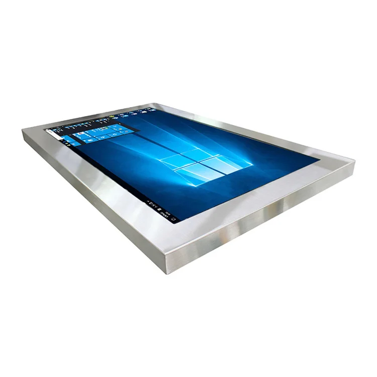 32/43/49/55 Inch LCD Outdoor Screen Waterproof IP67 Digital Signage Advertising Monitor Stainless Steel Housing Display