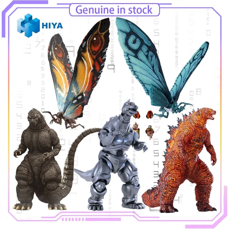 HIYA Original EXQUISITE BASIC/Godzilla 2: King of Monsters Series Red Lotus Battle/Mothra Ravages The Azure Beast/Mechanical