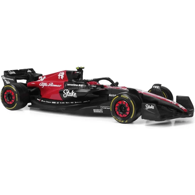 Bburago 1:43 2023 Mercedes Car #44 McLaren MCL60 Ferrari RB19 F1 Model Formula Car Static Simulation Diecast Alloy Racing Car