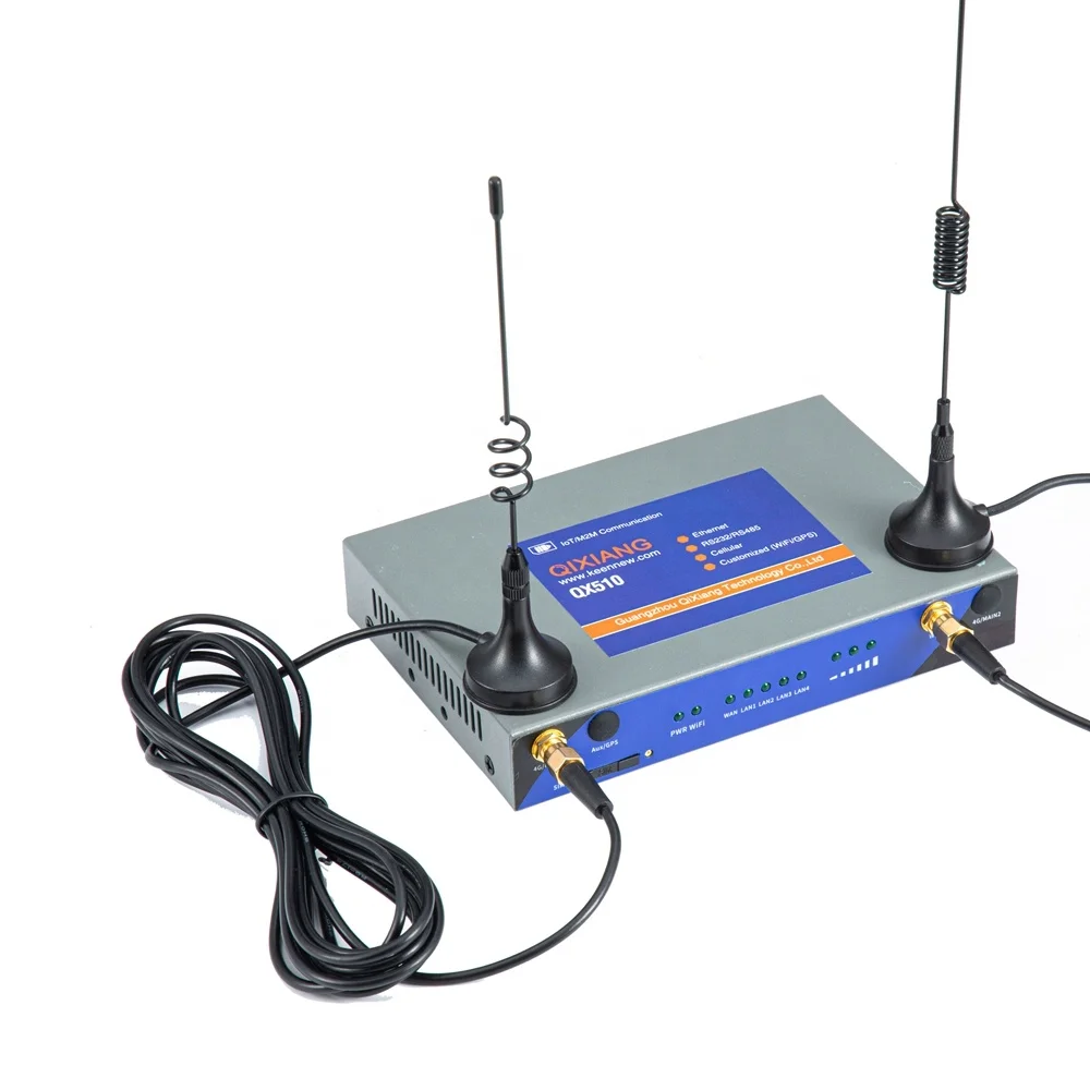 QX510-NW industrial modbus 4g gateway modem internet per m2m iot data logger distributore automatico automazione industriale