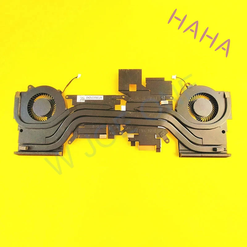 H++ For DELL Alienware m15 R6 Laptop Cooling Copper Tube Cooling Fan 0T9Y8Y T9Y8Y