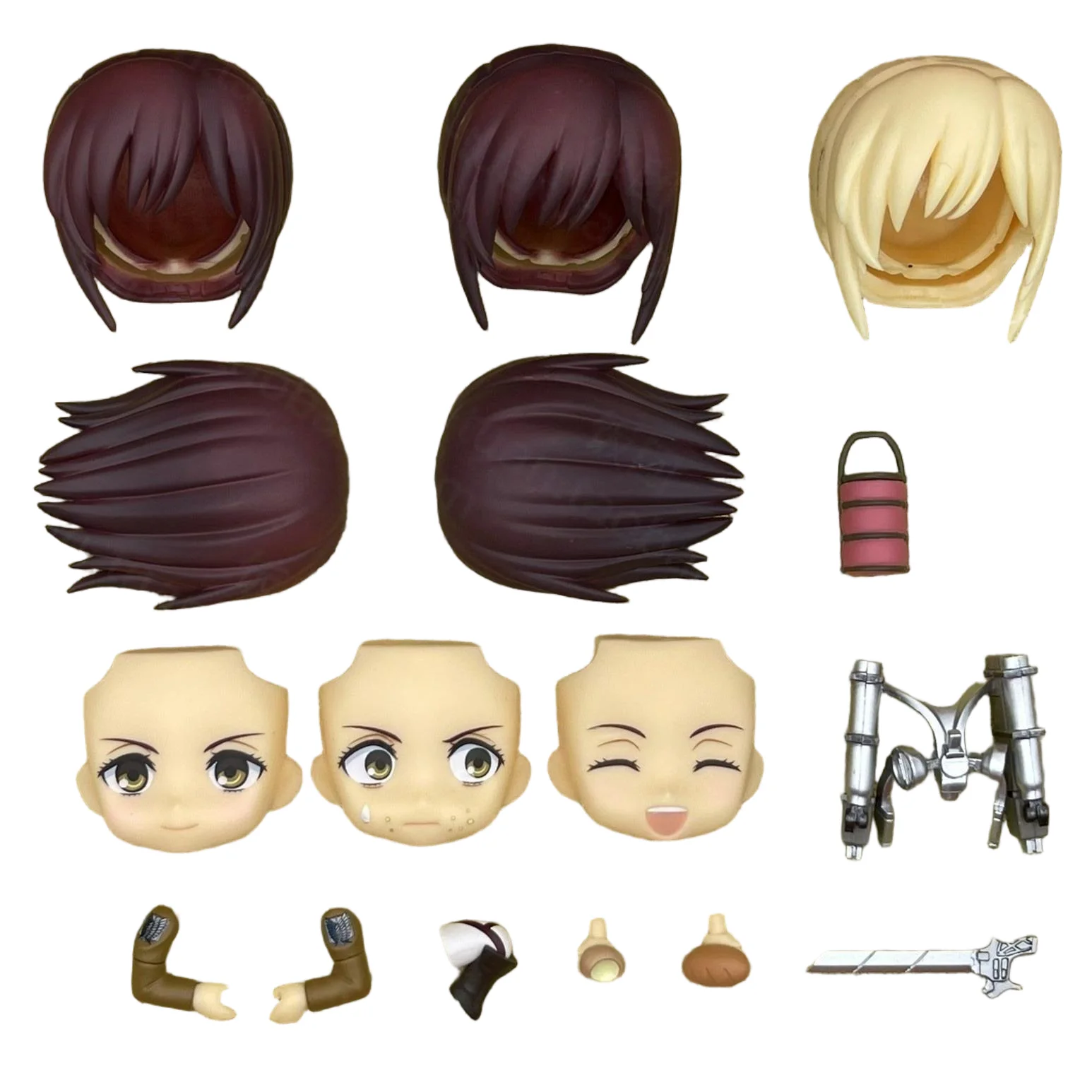 

sasha GSC Clay Man Face doll face hair doll accessories