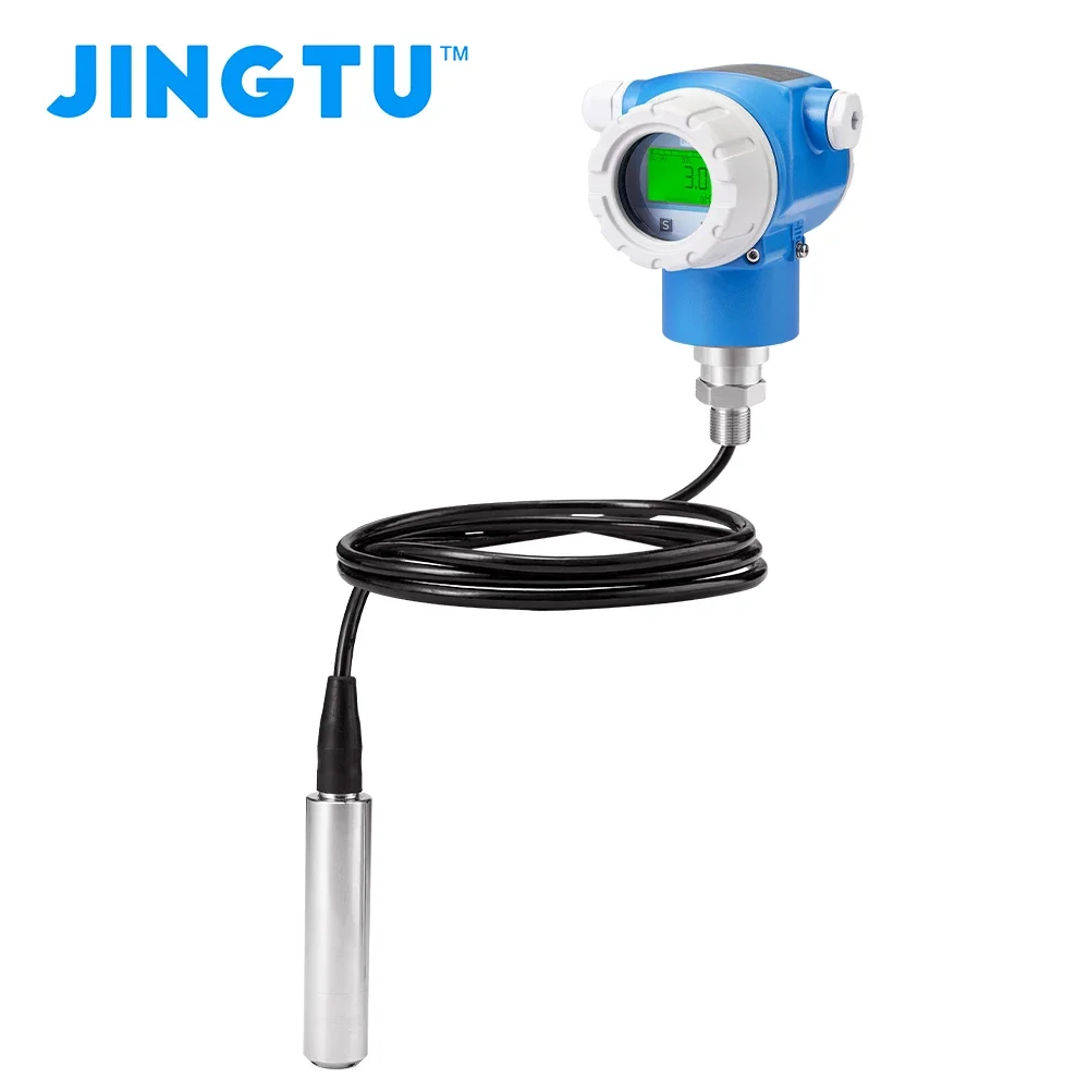 0-10 bar explosion-proof Liquid Level Transmitter 4-20ma Submersible Water Pressure Level Sensor