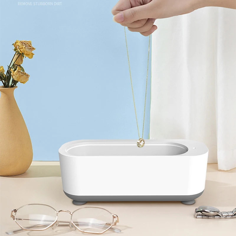 Limpiador de alta frecuencia, máquina de limpieza vibradora, máquina de limpieza con un clic, reloj, joyería, gafas, limpieza profunda de alta eficiencia