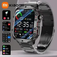 Xiaomi Mijia Military Smart Watch Men IP68 5ATM Outdoor Sports Fitness Tracker Health Monitor 1.81Inch BT Call Smartwatch Hot