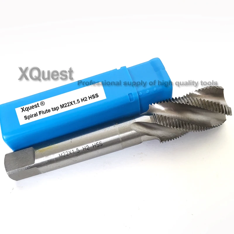 Xquest-溝付きスパイラル蛇口,m14,m16,m18,m20,m22,m24,m27,m30,m27x1,m30x2,m24x1.5