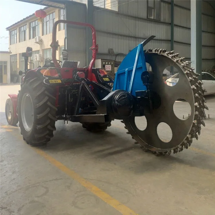 New Type Of Trenching Equipment Driven Disc Trencher Chain Trencher Pipe Laying Trencher