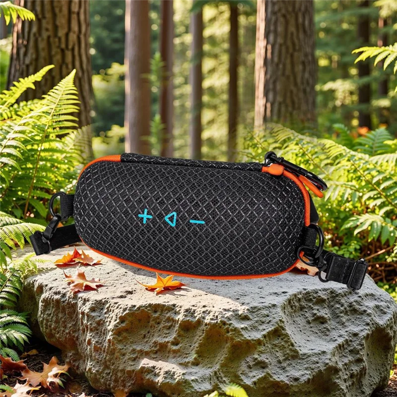 A93P Tragetasche für FLIP 7, tragbarer Lautsprecher, schalldurchlässig, transparent, Reisetasche, Outdoor-Koffer