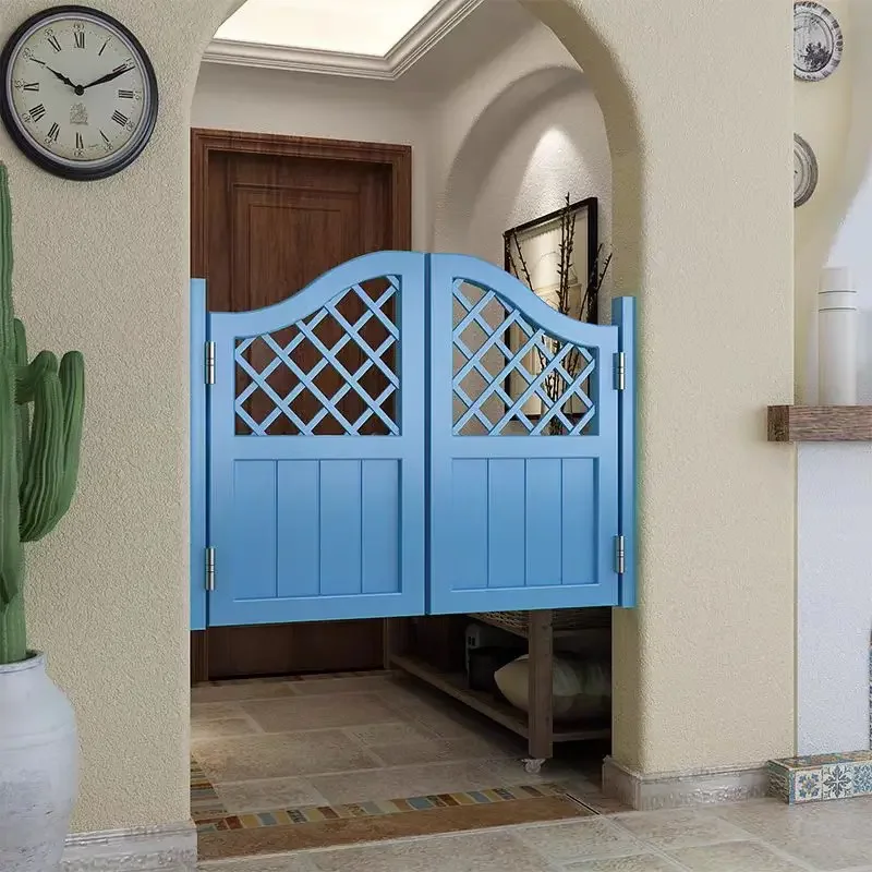 Customized simple shutter partition,solid wood small door, free , cowboy door, solid wood thickened