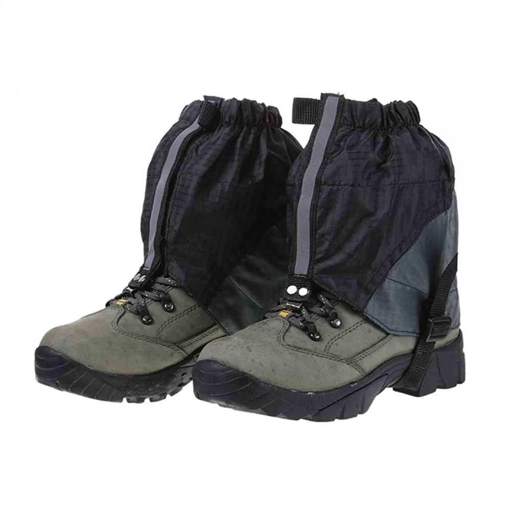 Waterproof Leg Gaiters Reflective Hiking Gaiters Climbing Hiking Easy To Clean Prevent Ankles From Getting Dirty For Climbing