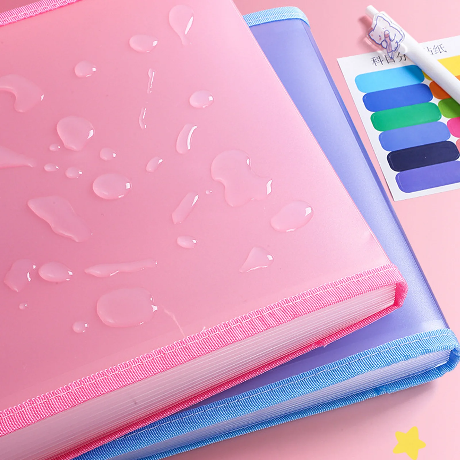 

File Folder Expanding Multi Layer Portable Large Capacity Document Organizer Office School Conference Storage Sorting File Pouch