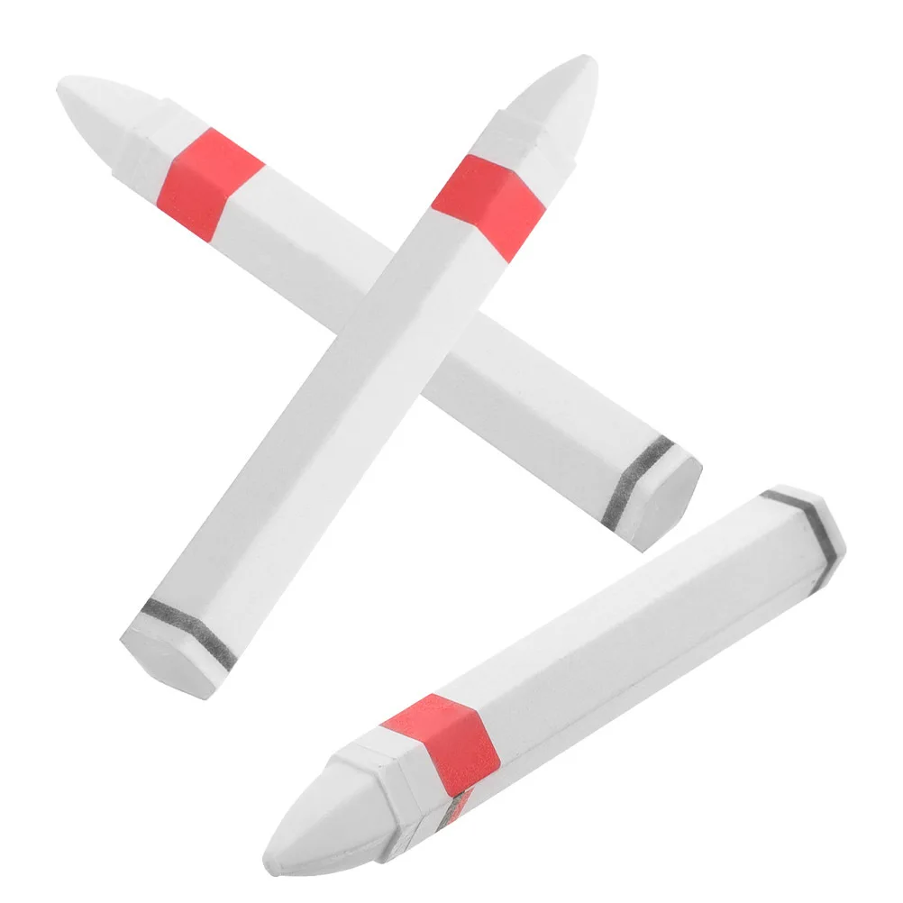 

3Pcs Tire Marking Pen White Crayon Tip for Clear Identification Automotive Tool DIY Enthusiasts Professional Mechanics