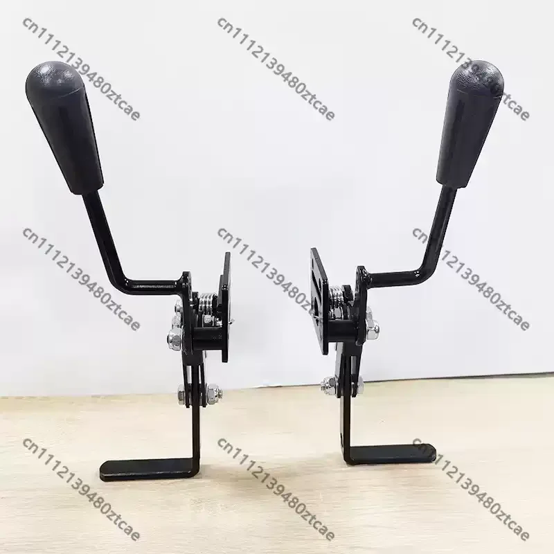 Manual Wheelchair Brake Lever Left & Right Pair Mechanical Brake System Mobility Replacement Parts