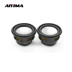 AIYIMA 2Pcs Mini altoparlanti Audio 27MM 4 Ohm 3W Bass Multimedia altoparlanti Audio portatili Woofer Home theateraltoparlante