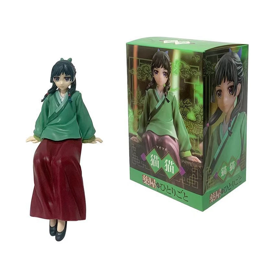 13 cm Kusuriya Keine Hitorigoto Anime Figur Garten Party Maomao Action Figur Kawaii Jinshi Figur PVC Erwachsene Sammlung Modell Spielzeug