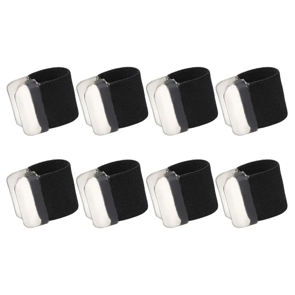 

4Pairs Orthopedic Toe Separators Bunion Corrector Toe Straightener Overlapping Reusable Foot Care for Men Women