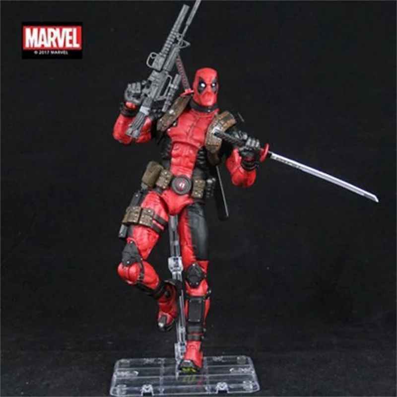 NECA X-Men Deadpool Actionfigur Superheld Deadpool Figur EPIC Ultimate 20CM Sammlermodell Spielzeugpuppe Geburtstagsgeschenk – Detail 2