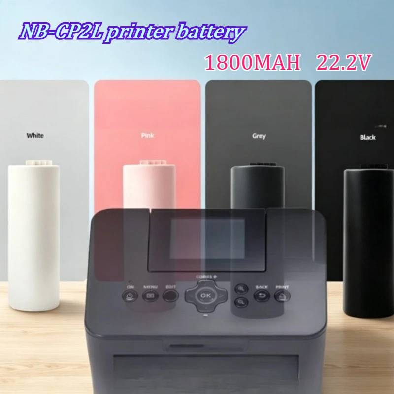 1800mAh NB-CP2L Printer Battery Suitable for  Canon CP1300/CP900/CP910/CP800/CP1300  Long-range  Rechargeable  Battery