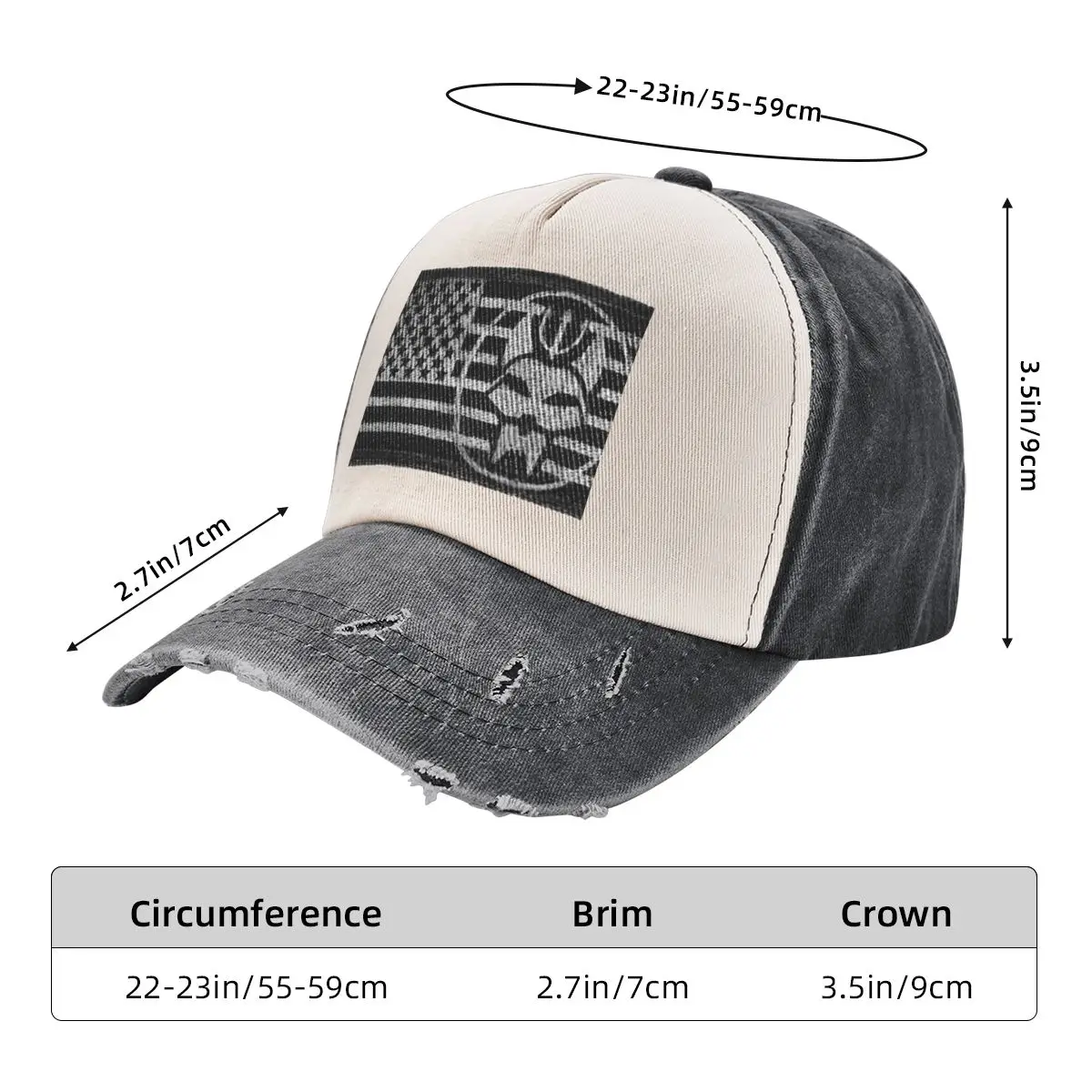 BRAVO SEAL TEAM BW FLAG PATCH exclusive Baseball Cap funny hat New Hat Military Cap Man Mountaineering For Women Men\'s