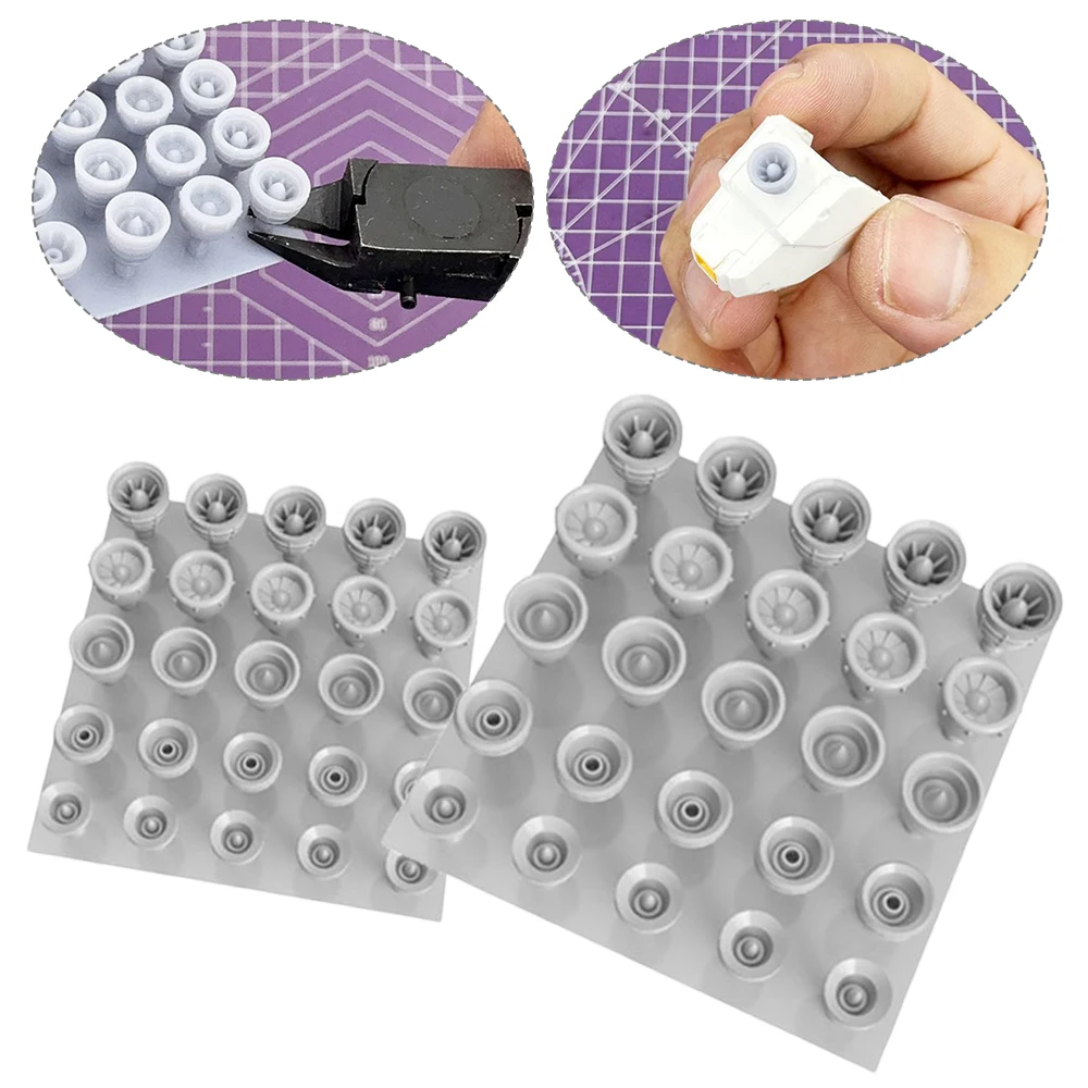 

Детали для 3D-печати, дополнительные детали для моделирования, детали для улучшения модели, набор деталей, движители и сопла для моделей