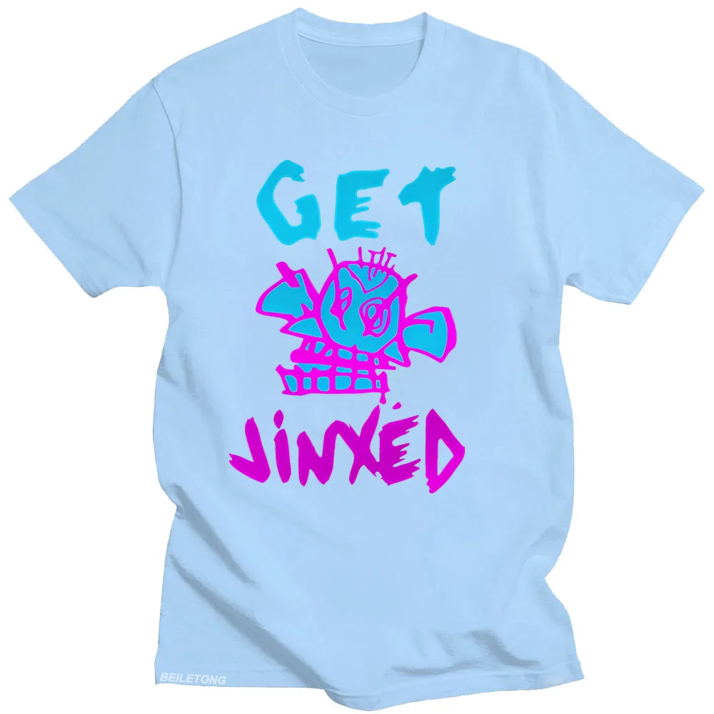 

Arcane Jinx футболка с героями мультфильмов аниме принт Harajuku Kawaii футболка летняя хлопковая футболка с круглым вырезом Camisetas повседневная милая одежда