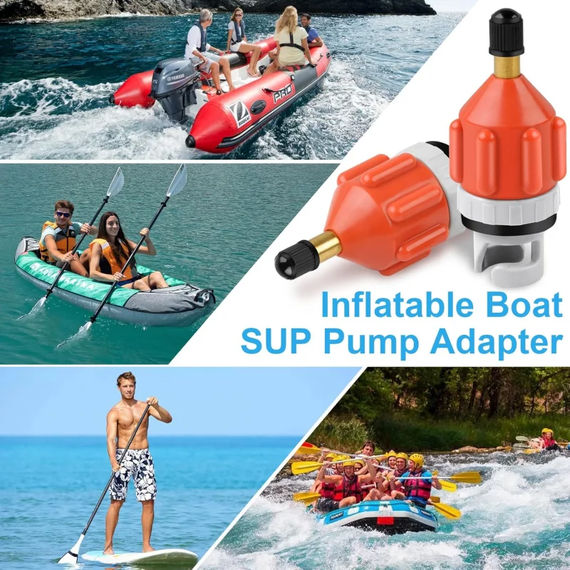 Luftventiladapter für SUP-Board, aufblasbare Pumpe, Paddelboot, Kajak, Luftventil-Pumpenanschluss