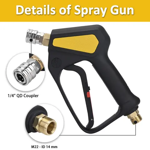 6 best sales पावर वॉशर गन - №5