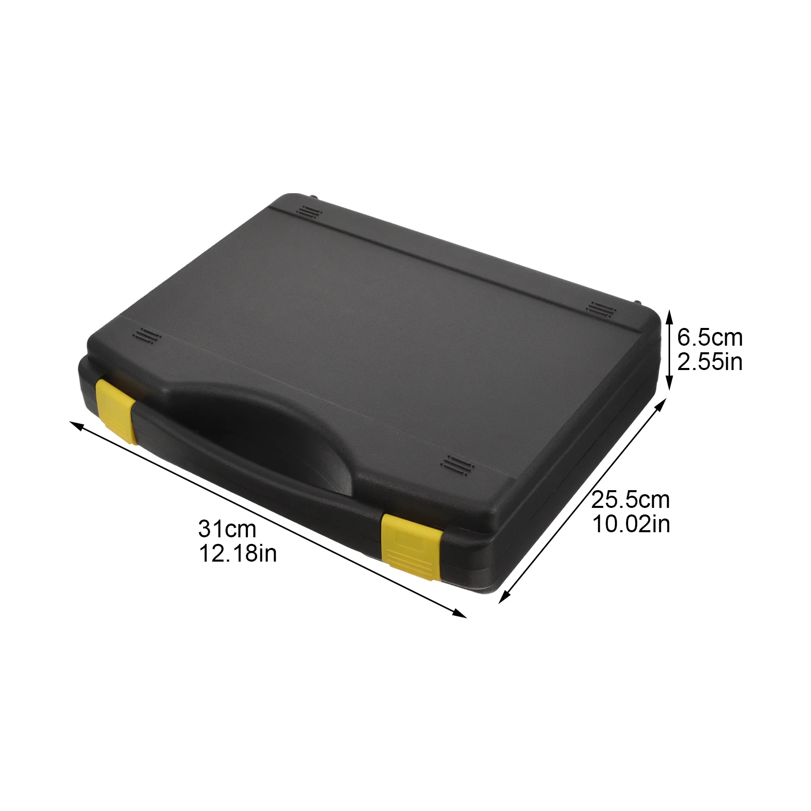 Kotak Perkakas Keras untuk Pengatur Perkakas, Kotak Penyimpanan Perkakas, Wadah Hitam