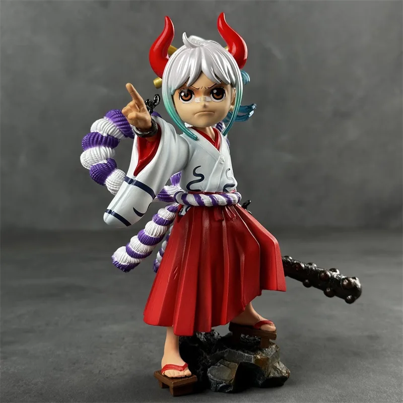 

Anime One Piece Figures Gk Luffy Roronoa Zoro Oka Shichibukai Yamato Action Figure Pvc Collection Statue Model Birthday Toy Gift