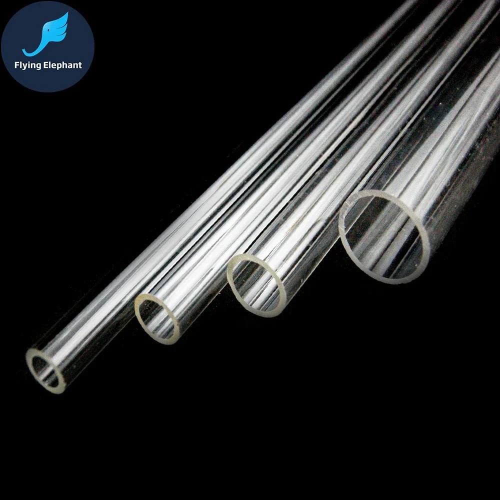 (50cm/Piece) OD 25 30 32 40 50 60 65 70 80 90 100mm Transparent DIY Acrylic Tube PMMA Tube