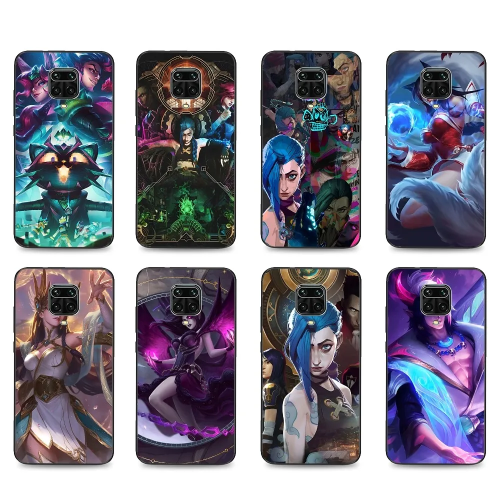 Game L-league of legends Mousepad For Xiaomi Mi 5X 8 9 10 11 12 lite pro 10T PocoX3pro PocoM3 Note 10 pro lite