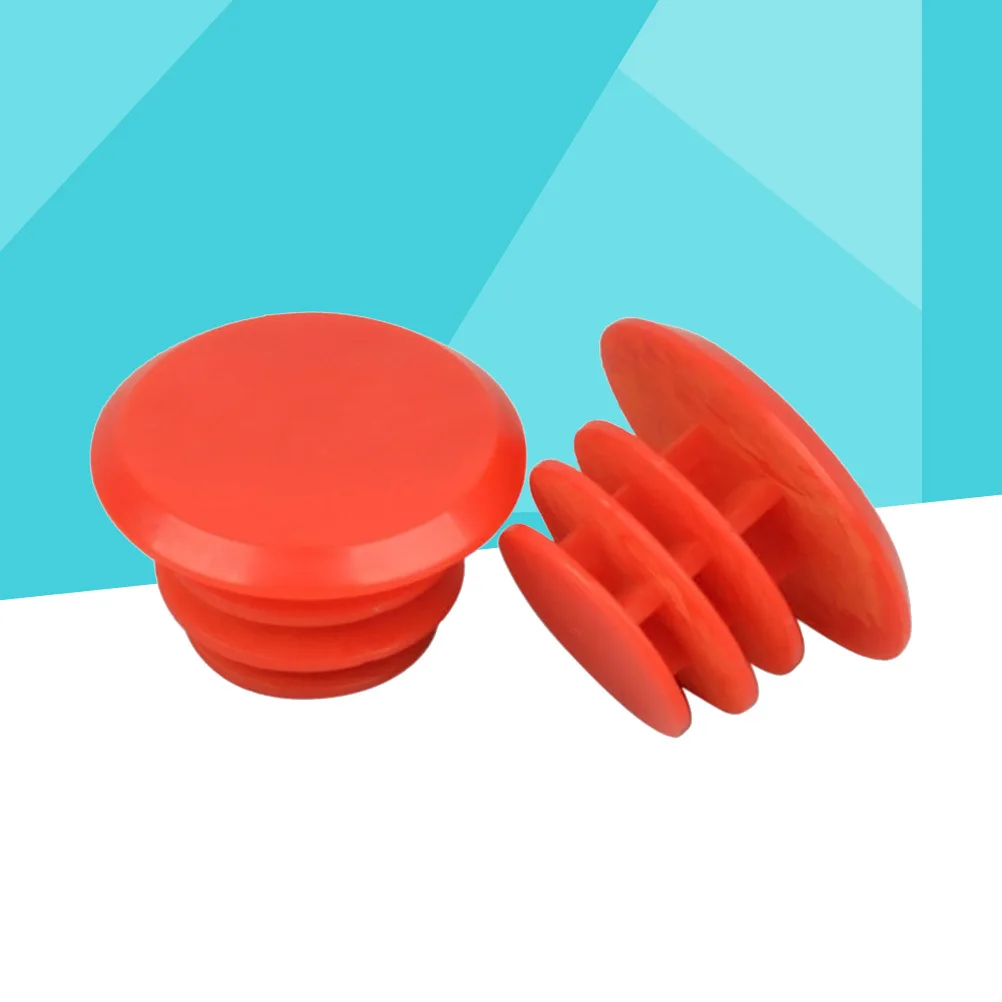 

Handlebar End Caps Plastic Bar Ends for 22Mm Diameter Bikes Easy Install Protection for Road Mountain Bike Cycling