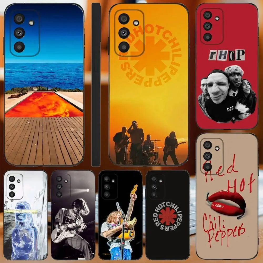 

Red Hot Chili P-Peppers Phone Case For Samsung Galaxy A13,A21s,A22,A31,A32,A52,A53,A71,A80,A91 Soft Black Cover