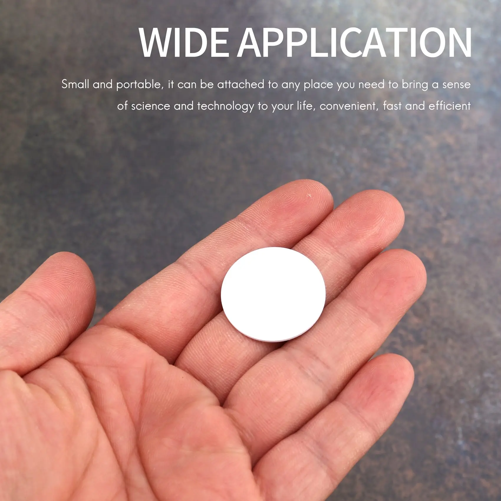 Hot-10Pcs For Ntag215 Coin TAG Key 13.56Mhz NTAG 215 Universal Label RFID Ultralight Tags Labels Phone
