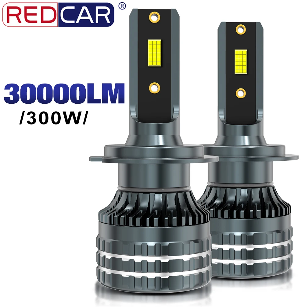 2pcs Mini Car Headlight H1 H4 H7 LED Bulb H8 H11 9005 HB3 9006 HB4 9012 Hir2 Led Headlight Bulb Canbus Light Automobile Kit Turb