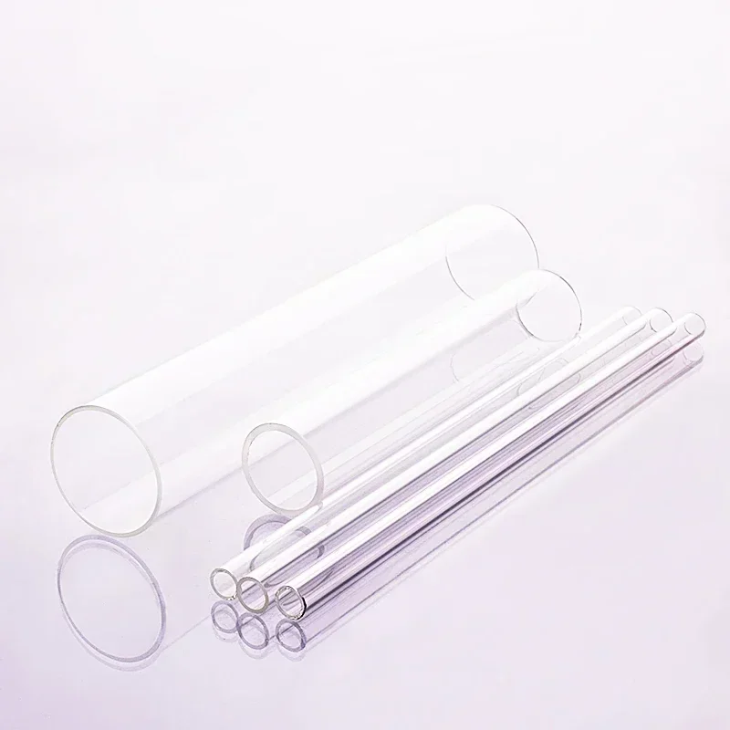 5pcs High borosilicate glass tube,O.D. 25mm,Thickness 1.5mm/3mm,L. 50mm/95mm/120mm,High temperature resistant glass tube