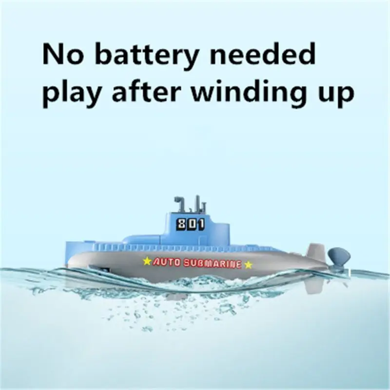 Water Playset Bathing Toy Floating Large Ship Clock Powered Toy Infant Gift Bath Indoor Water Toy Baby for 3M/6M Dropship