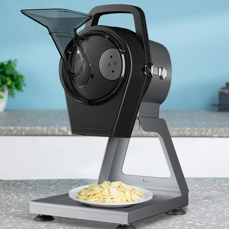 Electric Multi-Function Vegetable Cutter, Garlic/Onion Slicer, Green Onion Chopper, Ginger Slicer, Millet and Pepper Processor