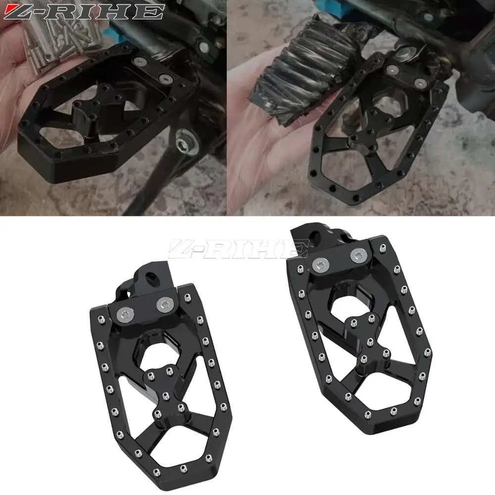 

For Suzuki DR250 DR350 1990-1995 DR 250 300 1994 1993 1992 1991 DR-250 Motorcycle Enlarged Foot Rest Wide Fat Foot Pegs Pedals