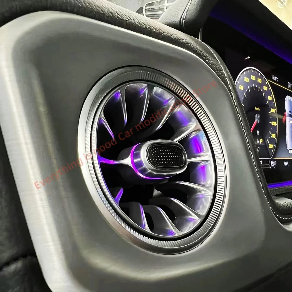لمرسيدس بنز G-Class W464 W463 مضيئة تنفيس الغلاف الجوي أضواء اكسسوارات السيارات سيارة الإضاءة الداخلية ترقية مسند الظهر ضوء