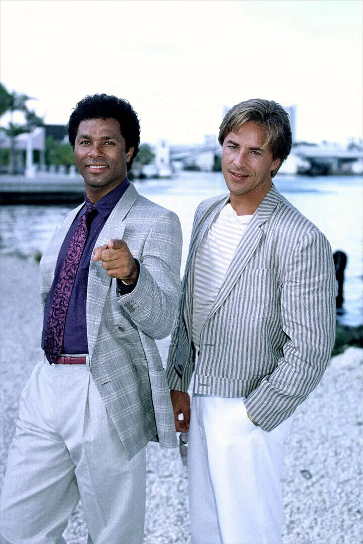 Miami Vice Show 80s 90s Teen Tv Show Movie Art Picture Print Silk Poster Living Room Decor Home Wall