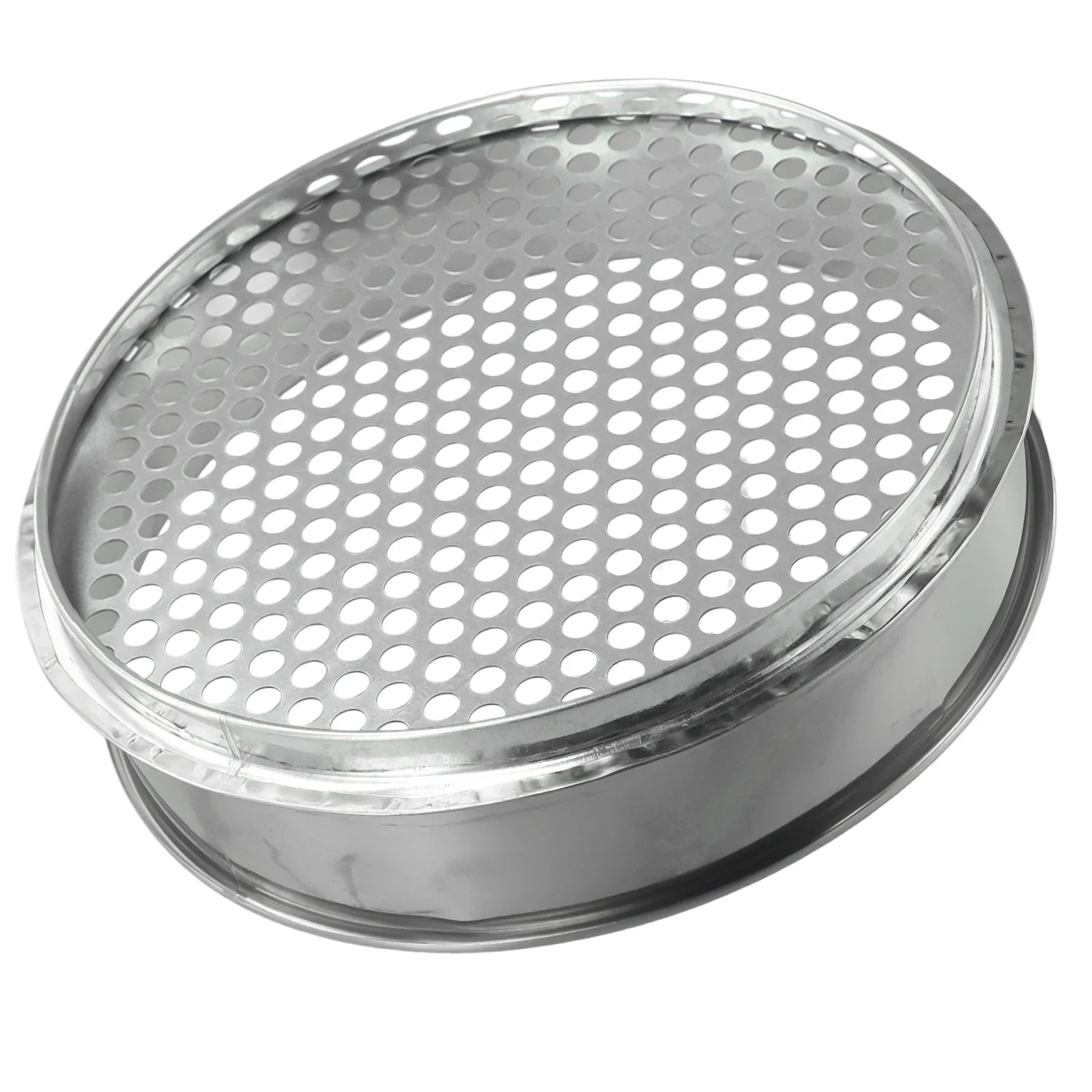 6/7/12mm Garden Soil Sieve Metal Round Home Garden Plants Riddle Soil Sieve Mesh Separating Plant Pot Tray Hole Bottom Pad