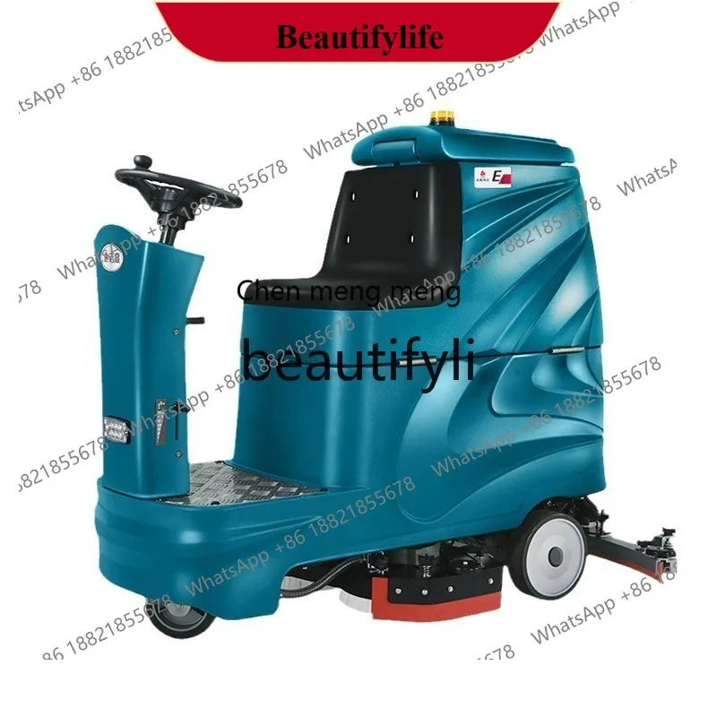 

AB02 Driving Floor Washing Machine Commercial Battery Floor Mopping Machine Factory Workshop Industrial Commercial Floor Washer