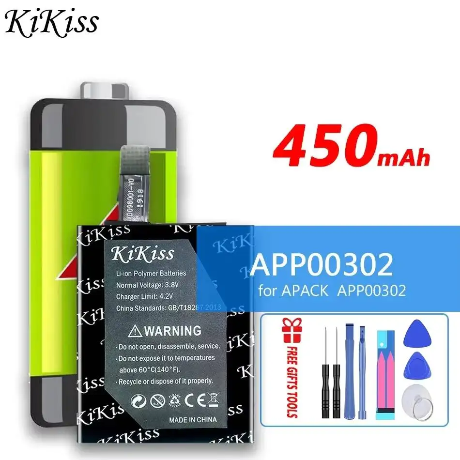 

Battery For Apack APP00302 450mAh Good Low-Temperature Performance APP00302 With Cable