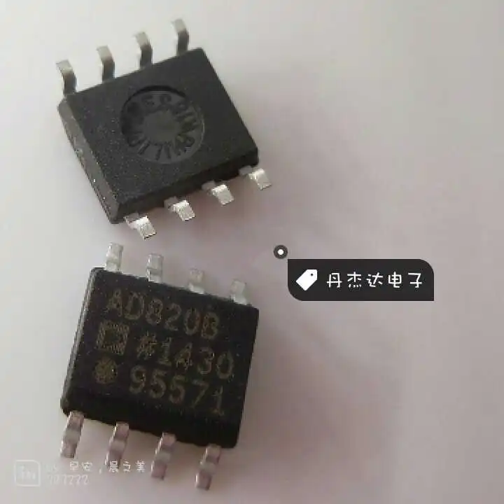 Piezas de montaje de chip IC SOIC8, 30 piezas, original, nuevo, AD820BR, AD820BRZ, AD820, proporciona BOM