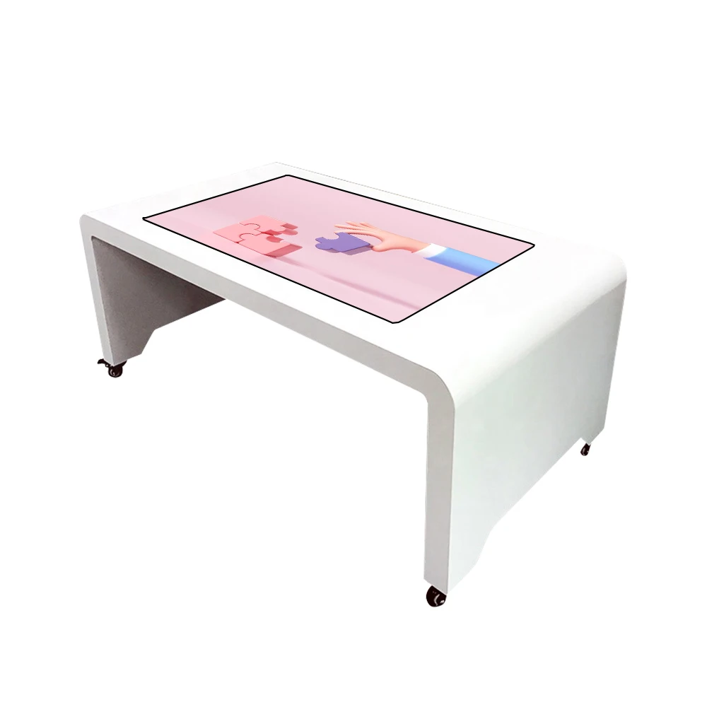 

43 Inch Touch Table OEM Interactive Smart Touch Screen Display Indoor Lcd Panel 20 Point Touch Game Table Smart Digital Table