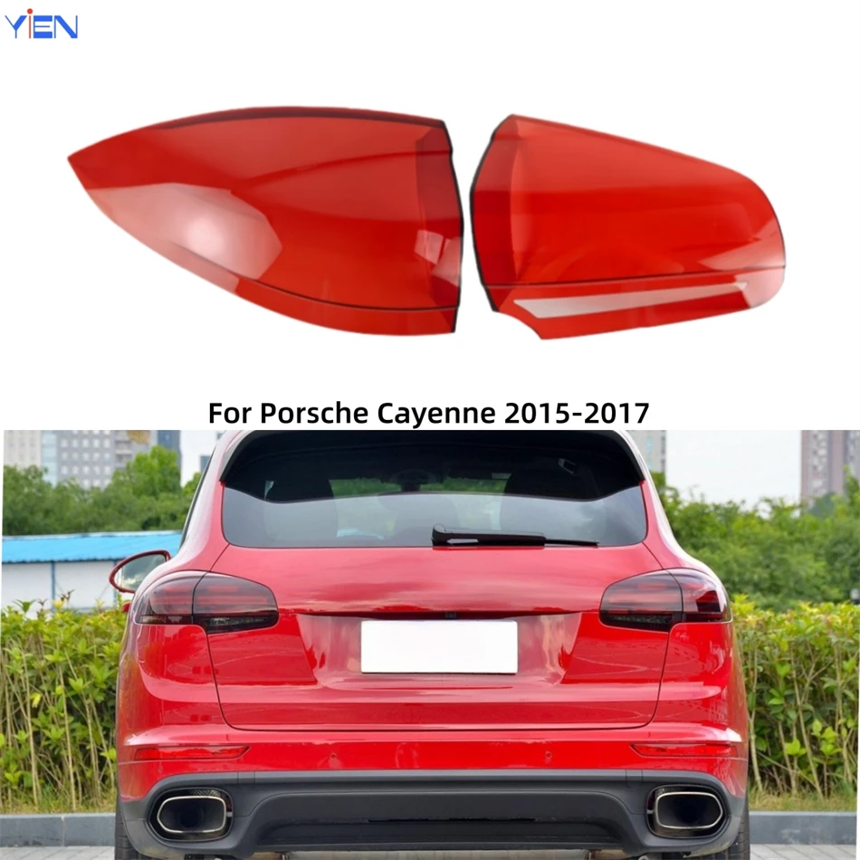 For Porsche Cayenne 2015 2016 2017 Auto Accessories Replacement Car Lights Shell Rear Position Lights Car Rear Taillight Hood