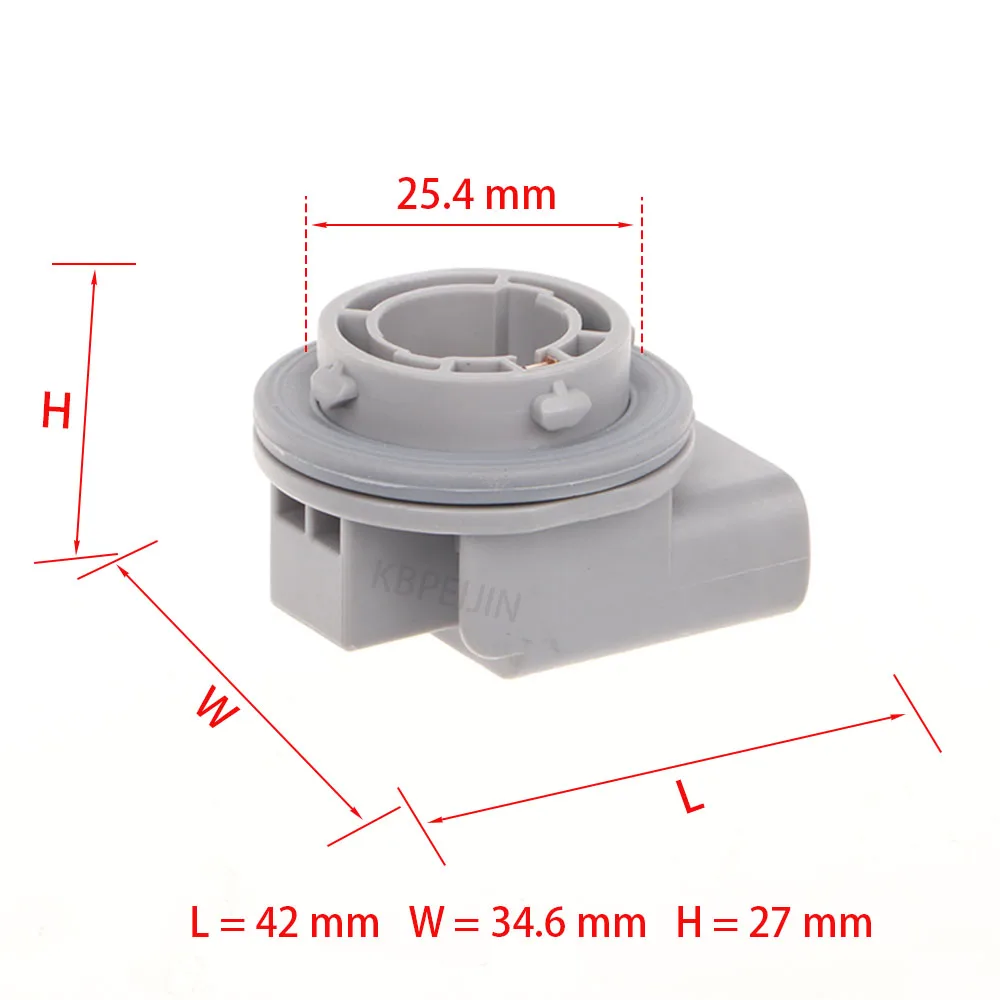 Suporte da lâmpada do carro para KIA RI5, acessórios do soquete do bulbo, 1157 BAY15D, 92161-4D000, 1Pc