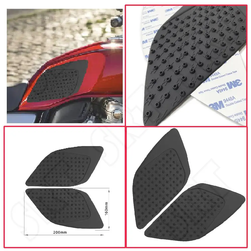 Adatto per Honda CB1100 CB 1100 CB-1100 2011-2018 2019 2020 2021 Moto TankPad Serbatoio Laterale Ginocchio Trazione Antiscivolo Manopole Pad